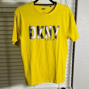 DKNY Sport Men's Bright Yellow Tee